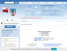 Tablet Screenshot of jaroslaw.samorzady.pl