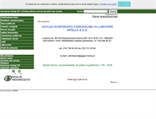 Tablet Screenshot of gzgk-wartaboleslawiecka.samorzady.pl