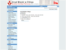 Tablet Screenshot of elblag.samorzady.pl