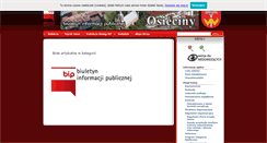 Desktop Screenshot of bip.ug-osieciny.samorzady.pl