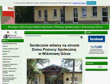 Tablet Screenshot of dps-wisniowagora.samorzady.pl